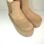 uggサイドゴアブーツにシミ