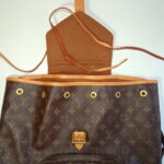 バックパックの口紐が切れた