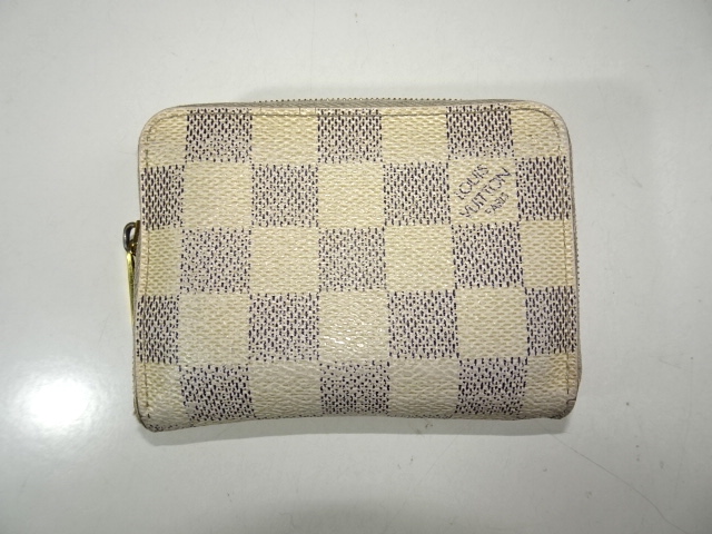 ダミエアズールの小銭入れ