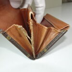 小銭入れのマチ破れ