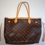 ルイヴィトンネヴァーフルMMのヌメ革交換前