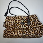 トッズのレオパードのバッグ