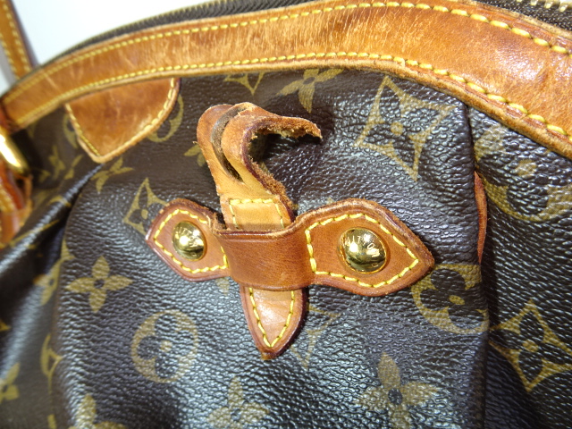 取っ手の根革が切れて箇所